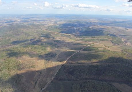 Первый в Забайкалье самолёт ТВС-2МС поднялся в воздух