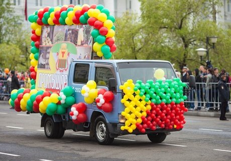 Шествие на День города в Чите