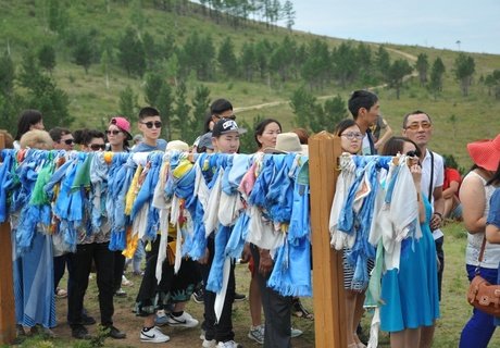 Обряд подношения хозяйке Титовской сопки