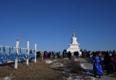 Сагаалган в Агинском и поздравление Осипова на бурятском языке – фоторепортаж ZAB.RU
