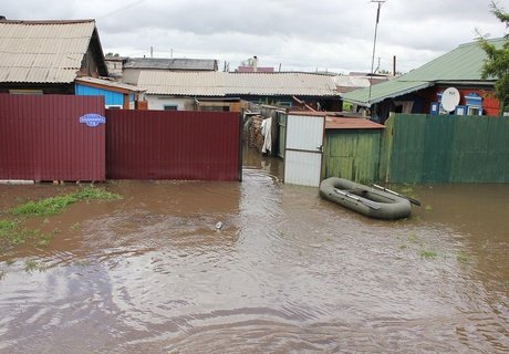 Забайкальские паводки-2018. Шилка в воде