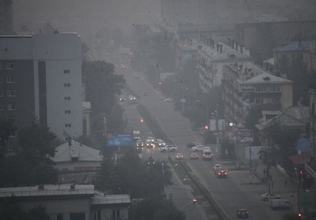 Смог в Чите: Сибирские пожары заволокли дымом Забайкалье
