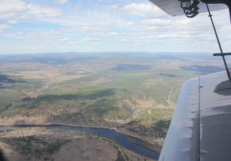 Первый в Забайкалье самолёт ТВС-2МС поднялся в воздух