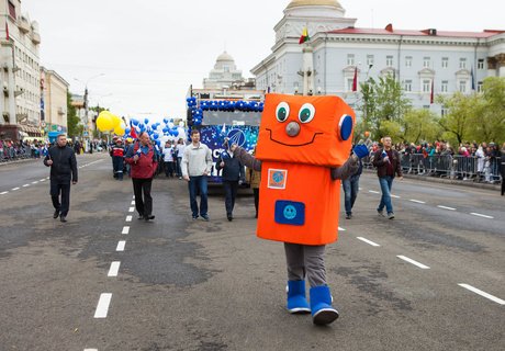 Шествие на День города в Чите