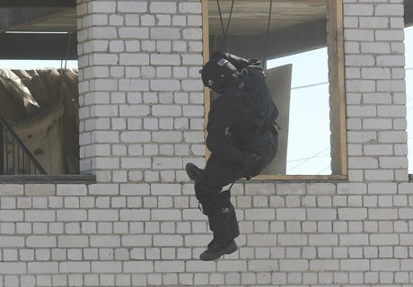 Показательные выступления ОМОНа «Коршун» в Чите