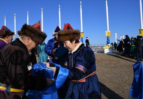 Сагаалган в Агинском и поздравление Осипова на бурятском языке – фоторепортаж ZAB.RU