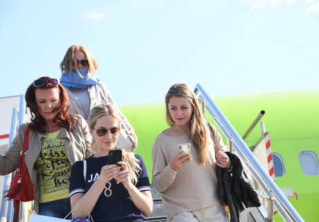 Прилетели гости кинофестиваля