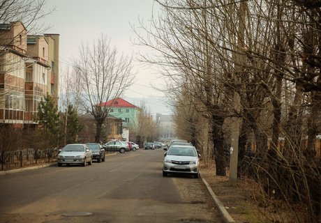 Чита в дыму лесных пожаров