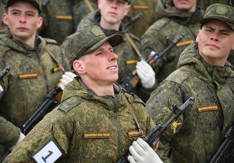 Подготовка ко Дню Победы – репетиция парада прошла в Чите