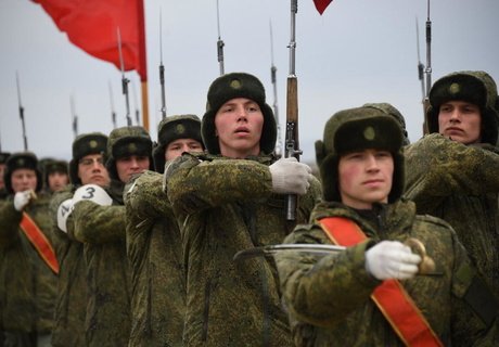 Подготовка ко Дню Победы – репетиция парада прошла в Чите