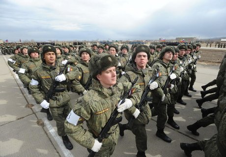 Подготовка ко Дню Победы – репетиция парада прошла в Чите