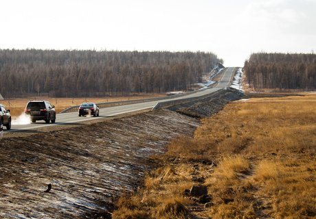 Синяя ленточка: Как открывали дорогу на Арахлей