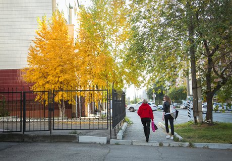 Читу «осенило»: Жёлтые листья и «бабье лето»