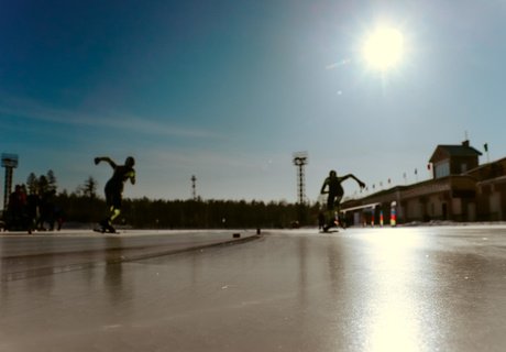 Этап первенства ДФО по конькобежному спорту стартовал в Чите - фото ZAB.RU