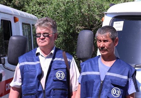 Новые «скорые» едут в районы