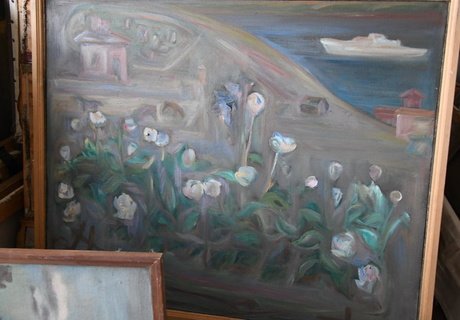 Дожди затопили мастерскую заслуженного художника