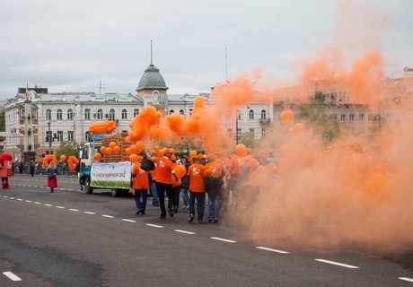 Шествие на День города в Чите