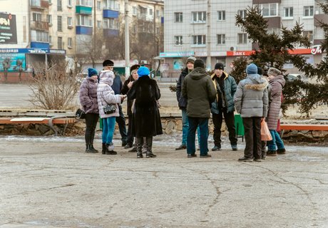 Газифицировать край и снизить тарифы. Фоторепортаж с митинга в Чите