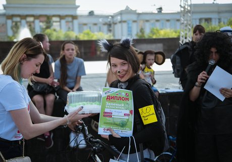 Невероятный велопарад на закрытии Забайкальского супермарафона