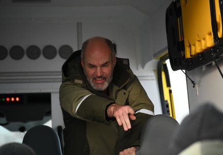 Автокатастрофа: Вертолет доставил в Читу пострадавших в ДТП под Агинском