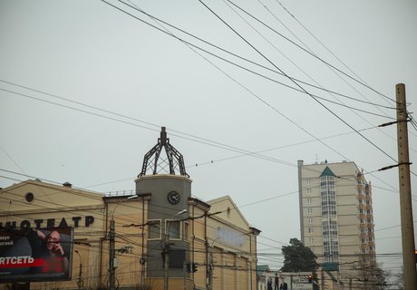 Чита в дыму лесных пожаров