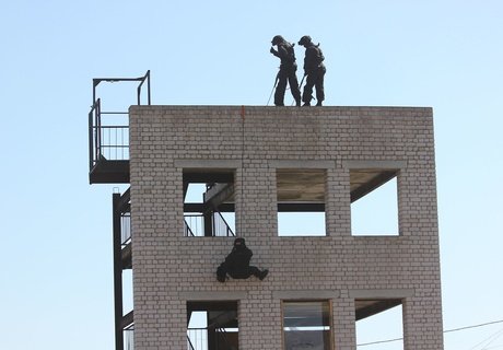 Показательные выступления ОМОНа «Коршун» в Чите