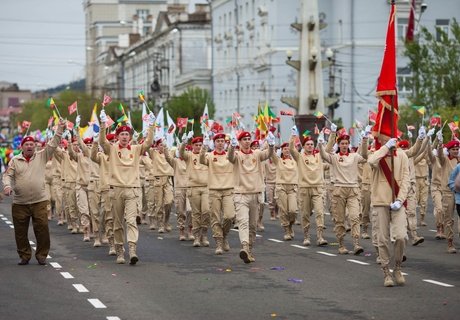 Шествие на День города в Чите