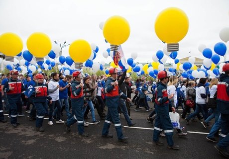 Шествие на День города в Чите