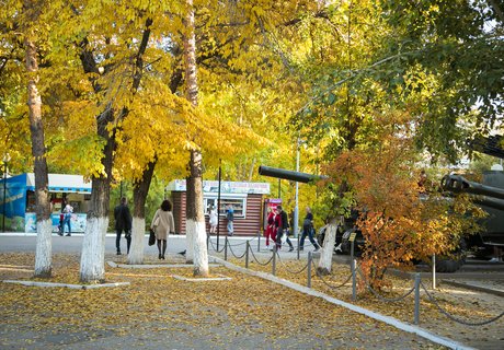 Читу «осенило»: Жёлтые листья и «бабье лето»