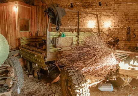 Быт добровольной пожарной дружины в селе Шишкино