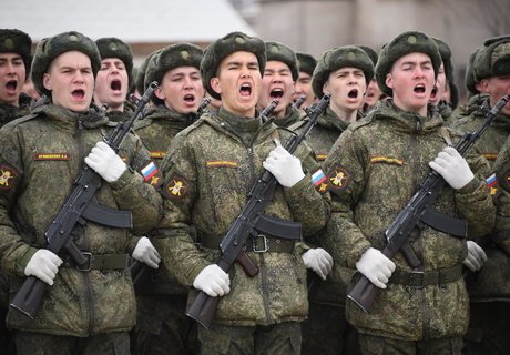 Подготовка ко Дню Победы – репетиция парада прошла в Чите