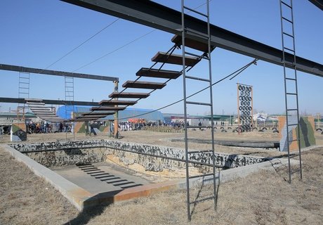 Показательные выступления ОМОНа «Коршун» в Чите