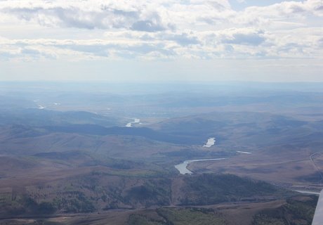 Первый в Забайкалье самолёт ТВС-2МС поднялся в воздух