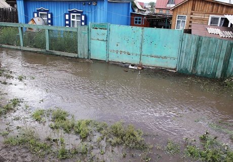 Забайкальские паводки-2018. Шилка в воде