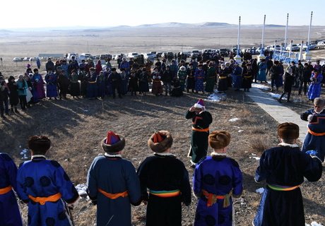 Сагаалган в Агинском и поздравление Осипова на бурятском языке – фоторепортаж ZAB.RU