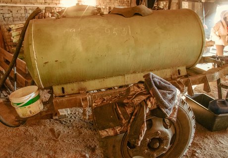 Быт добровольной пожарной дружины в селе Шишкино