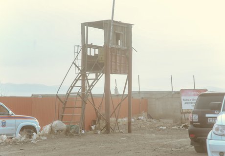 Фоторепортаж: Городская свалка Читы стала пожарищем и местом ЧС