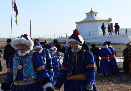 Сагаалган в Агинском и поздравление Осипова на бурятском языке – фоторепортаж ZAB.RU