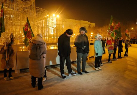 В Чите открыли самый большой «зимний» фонтан на Дальнем Востоке