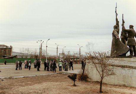 Газифицировать край и снизить тарифы. Фоторепортаж с митинга в Чите