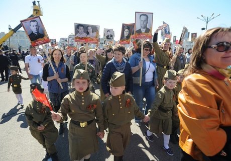 Бессмертный полк в Чите