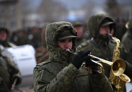 Подготовка ко Дню Победы – репетиция парада прошла в Чите