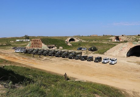 Взлеты и посадки транспортников на грунтовую ВПП в Забайкалье