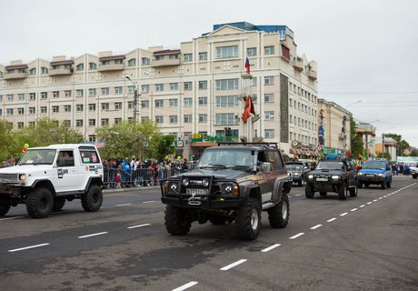 Шествие на День города в Чите