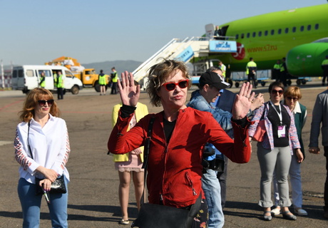 Прилетели гости кинофестиваля