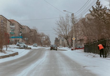 Мартовский снегопад обрушился на Читу - фоторепортаж ZAB.RU