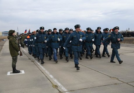 Подготовка ко Дню Победы – репетиция парада прошла в Чите