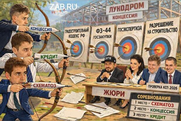 Лукодром без экспертизы. В Чите уже строят каркас здания, пока проект ещё «готовится»