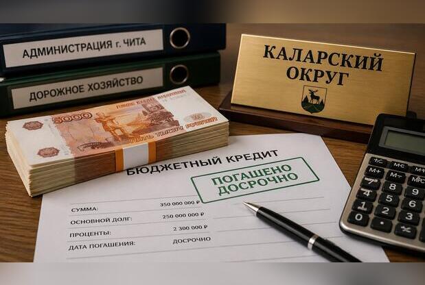 Долг платежом красен: Чита досрочно вернула займ в 250 миллионов Каларскому округу