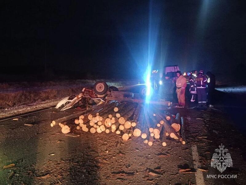 Жесткое ДТП произошло около Маккавеево
